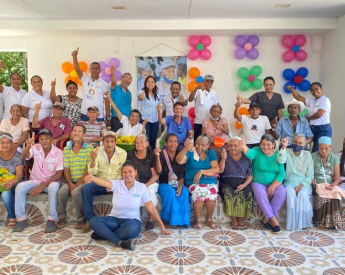 En Dibulla, Celebración del Dia del Adulto Mayor, homenaje a las canas, experiencia y sabiduría