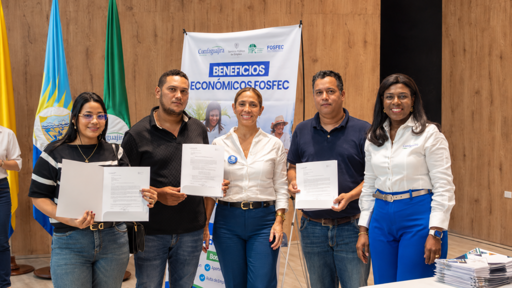 Desemplados con apoyo de Comfaguajira